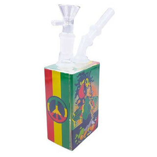 Juice Box 7" Water Pipe - Assorted Graphic