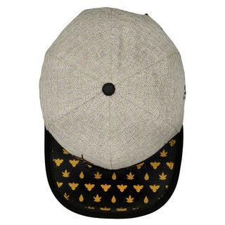 Grassroots BeeSlick Molecule Tan Snapback Hat