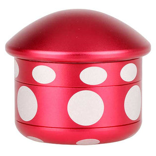 Mushroom Aluminum Grinder 4-piece 1.8" - Assorted