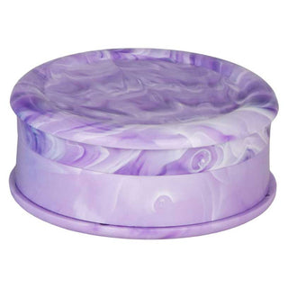 SeshGear Marbled Acrylic 2-Piece Herb Grinder 2.4" - Assorted
