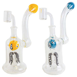 Sidecar 8" Octopus Perc Glass Water Pipe - Assorted