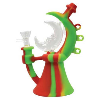 Artemis Moon 8" Silicone Water Pipe