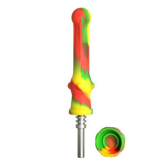 Silicone Nectar Collector with 14.5mm Titanium Tip