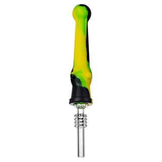 Silicone 6.75" Nectar Collector with Quartz Tip