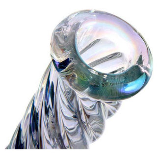 Luminous Rainbow Glass 12.5" Straight Water Pipe