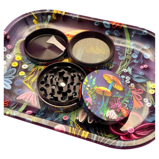 High Dreams 3D Rolling Tray and Grinder Set