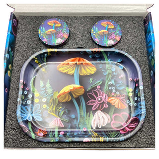 High Dreams 3D Rolling Tray and Grinder Set