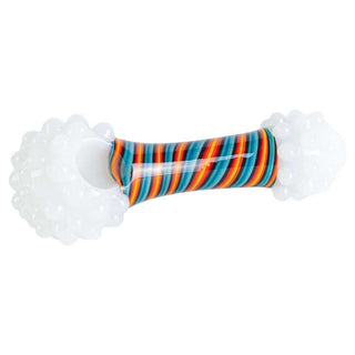 RPS Glass Swirl & Puffy Clouds 5" Hand Pipe