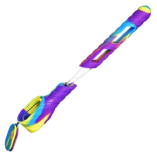 Pulsar On The Go 5" Silicone-Wrapped Quartz Dab Straw Kit - Assorted