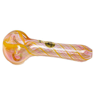 Humboldt Goldie Swirl 4.50" Spoon Hand Pipe