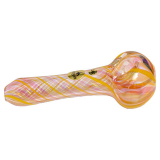 Humboldt Goldie Swirl 4.50" Spoon Hand Pipe