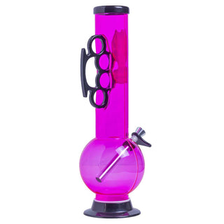 Headway Designs Pack-a-Punch 12" Bubble Acrylic Water Pipe - Assorted