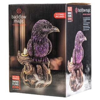 Quoth the Raven 6.75" Polyresin Backflow Incense Burner