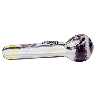 Jellyfish Glass Yin Tang 3.50" Spoon Hand Pipe