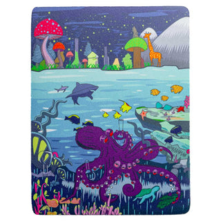 Jungle Hive 8" Rubber Mat - Assorted