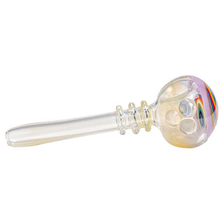 Kyle White Wig Wag 5.50" Spoon Hand Pipe