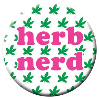 The Found Herb Nerd Roung Magnet