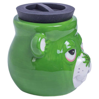 Fujima Medium Animal Head 5" Ceramic Stash Jar - Assorted