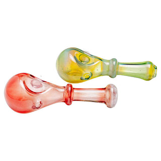 PMACK Glass 4.25" Opal Maria Spoon Hand Pipe