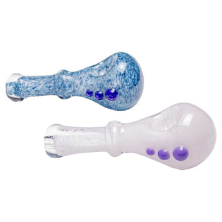 PMACK Glass 4.25" Standard Frit Spoon Hand Pipe