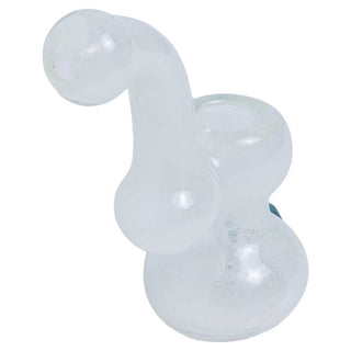 Glow-in-the-Dark 5" Glass Sherlock Bubbler - Assorted