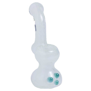 Glow-in-the-Dark 5" Glass Sherlock Bubbler - Assorted