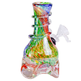Slip Into The Flow 5" Soft Glass Water Pipe - Assorted