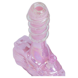 Iridescent Dragon 14" Soft Glass Water Pipe - Assorted