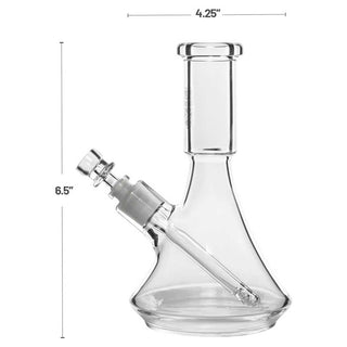 GRAV Small 7" Deco Beaker Glass Water Pipe
