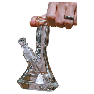 GRAV Small 7" Deco Beaker Glass Water Pipe