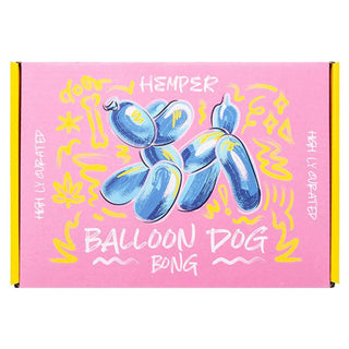 Hemper Balloon Dog 5.5" Borosilicate Glass Water Pipe
