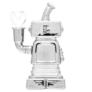 Hemper Hi Robot 5.9" Borosilicate Glass Water Pipe
