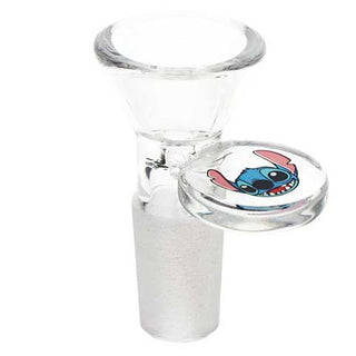 Little Blue Creature Beaker 10" Borosilicate Glass Water Pipe 14mm F