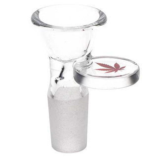 420 Anime Girl 10" Beaker Water Pipe - Clear
