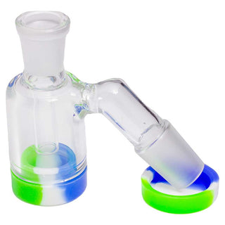 19mm Male 45 Degree Ash Catcher with Silicone Pad