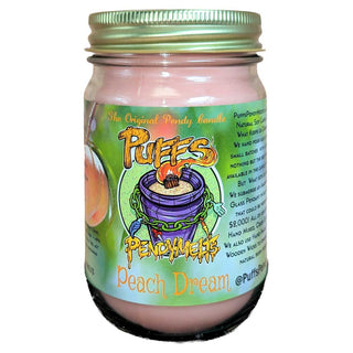 Puffs Pendy Melts Peach Dreams Candle