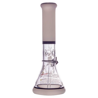 ROOR 10" Beaker 38x4mm Water Pipe - Black & White