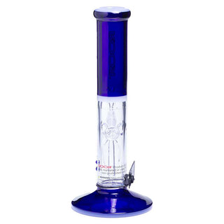 ROOR Mini 10" Straight 38x4mm Water Pipe Blue & White