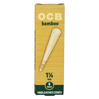 OCB Unbleached Bamboo Pre-Rolled Cones