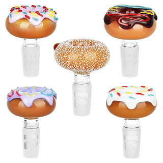 Pulsar Donuts Borosilicate Glass Herb Slide 14mm - Assorted