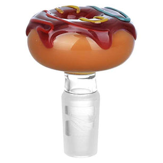 Pulsar Donuts Borosilicate Glass Herb Slide 14mm - Assorted