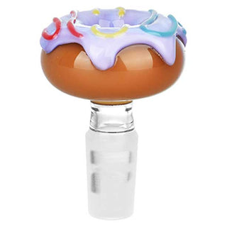 Pulsar Donuts Borosilicate Glass Herb Slide 14mm - Assorted