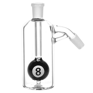 8 Ball Borosilicate Glass Ash Catcher 5.25" 14mm 45°