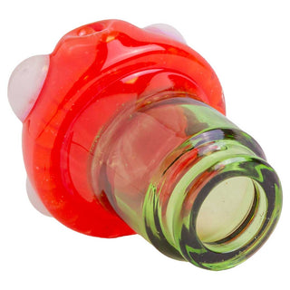 Mushroom Glass Mouthpiece Attachment for Puffco Pivot with Display Stand - Assorted