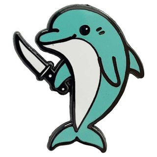 Strike Gently Co Dolphin Pin