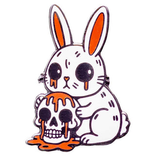 Strike Gently Co Murder Bunny Pin