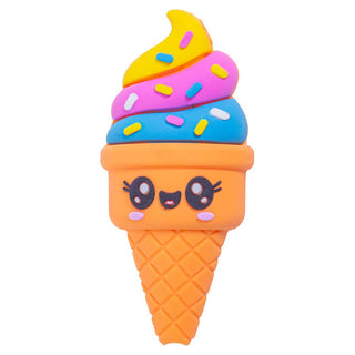 Ice Cream Key Chain 3" Silicone Hand Pipe - Assorted