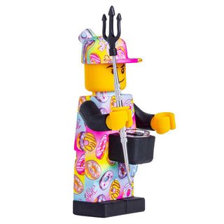 Brick Man 6" Silicone Water Pipe - Assorted