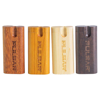 Pulsar 4" Classic Twist Top Wooden Dugout - Assorted Woods