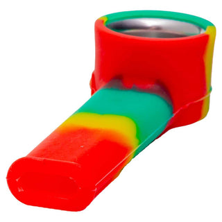 Silicone 3.50" Hand Pipe with Cap